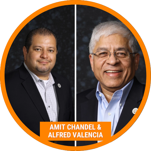 Amit Chandel and Alfred Valencia ab2846eb